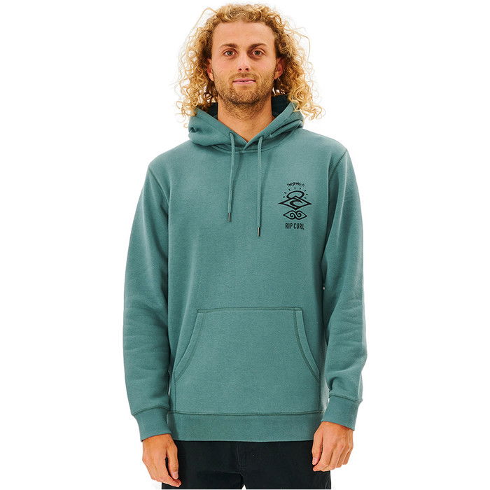 2022 Rip Curl Mens Search Icon Hoodie CFEGL9 Blue Stone